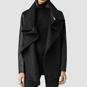 All Saints Aice Jax Wool Coat
